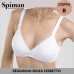 Spiman Reggiseno in tessuto elasticizzato con coppe foderate in cotone Coppa B Art.2127